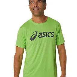 ASICS Silver Printed Round Neck T-Shirt-image-88