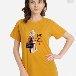 CHOZI Pack Of 2 Graphic Printed Cotton T-shirts-picture-40
