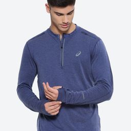 ASICS Metarun 1/2 Zip LS Brand Logo Printed T-shirt-image-9