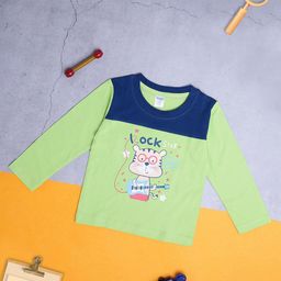 V-Mart Kids Graphic Printed Round Neck Long Sleeve Cotton T-shirt-picture-22