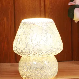 Foziq White Textured Table Lamps-41