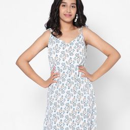 TeenTrums Girls Floral Crepe Dress-image-43