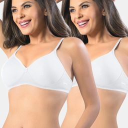 Sonari Pack of 2 White T-shirt Bras-picture-47