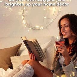 Glimmer Lightings White LED String Lights image 3
