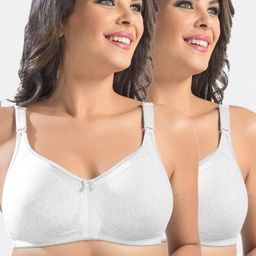 Sonari Pack Of 2 White Bra-image-17