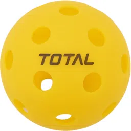 Total Pickleball 40 Holes Outdoor Practice Balls (Pack of 3)-Yellow Pickleball Ball-image-77