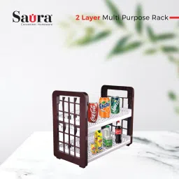 Fruits/Vegetables Kitchen Rack 2 Layer Plastic Kitchen Rack Plastic-image-17