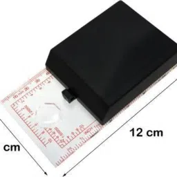 care 4 Folding Multifunctional Compass Mirror Meter Magnifier Compass image 4