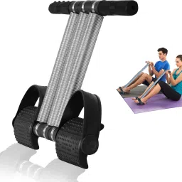 Fitness Slimming Equipment,Pull Rope Trippel Spring Tension Foot Pedal Situp for Ab Exerciser-24