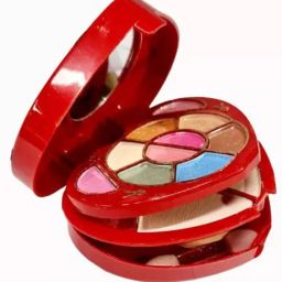 Mini Makeup Kit for Girls Eye shadow Lip Gloss Mirror Contour Powder Palette-13