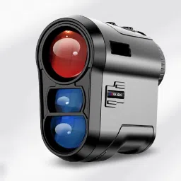 Protos India.Net Golf Range Finder Hunting Laser Rechargable Distance Measure for Golf 600 mts Reflecting Telescope-image-15