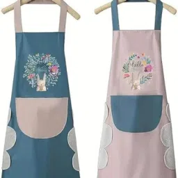 PVC Home Use Apron - Free Size-image-3
