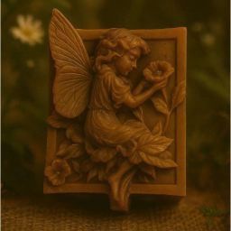 Angel Flower Hand Crafted Soap Glowing & Moisture Skin Ultra Baby Soap Brown-image-63