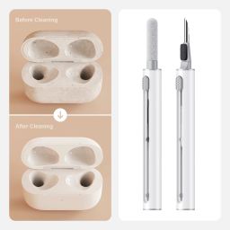 Triangle Ant ™Cleaning Metal Pen Kits for Air Pods , Headset, Keyboard, Phone & Camera Lens for Mobiles, Laptops, Computers-15
