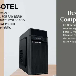 V VIRSOTEL Intel Core i5 (8 GB / 256 GB / Windows 10) Assembled Desktop Computer image 2