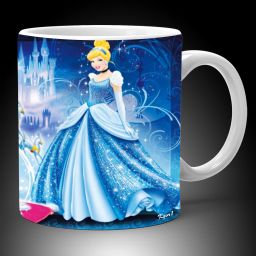 "Cinderella Princess"Best Gift for Sister|Friends|Girls|Kids|Birthday|Printed Ceramic Coffee Mug-image-6