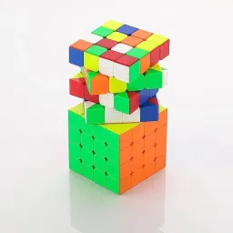 zesthome Premium 4x4 Speed Cube- Fast, Smooth & Stickerless Magic Puzzle Cube image 5
