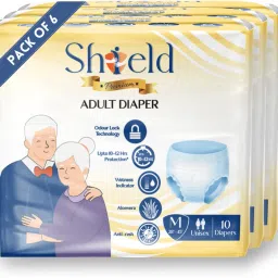 Premium Pant Style | Pack of 6 | Adult Diapers - M-image-12