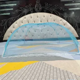 HDPE - High Density Poly Ethylene Infants Washable Baby Mosquito Net upto 1yrs. (Multicolor) Mosquito Net-picture-19