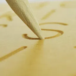 rewashree craft world Wooden Tracing Board with Pencil Alphabets Capital,Small,Cursive,Multi Pattern image 2