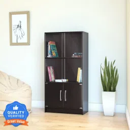 Engineered Wood Close Book Shelf-23