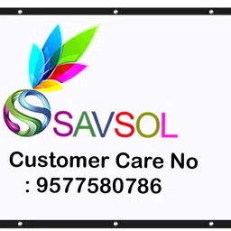 Savsol Eyelet Foldable projector Screen 7 ft. (W) x 5 ft. (H) 100" Inch Diagonal Design 03 Projector Screen (Width 213 cm x 152 cm Height) image 5