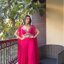 Embroidered Stitched Lehenga with Jacket-image-71
