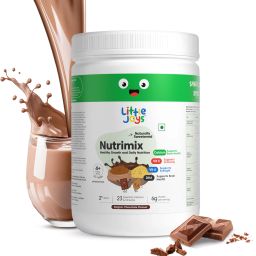 Nutrimix for Kids 2-6 Yrs | Belgian Chocolate | Better Immunity & Strength-image-15
