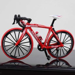 Kids Miniature Racing Bicycle Mountain Finger Dirt Bike Toy Mini Bicycle-17