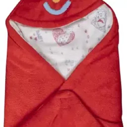 Solid Single Hooded Baby Blanket for Mild Winter-image-29