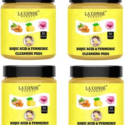 Turmeric Kojic Acid Cleansing Pads Infused Foaming Exfoliating Pads 50Pcs Pack 4 Sweat Pads-image-44