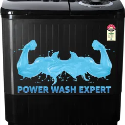 12 kg 5 star Semi Automatic Top Load Black, Grey-14