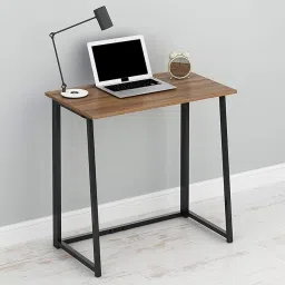 Indian Decor 45610 Space Saving Compact Computer Desk Laptop Desktop Study Table 45610 Space Saving Compact Iron Floor and Desk Stand Laptop Stand with Adjustable Height Compatible with Universal Laptops image 3