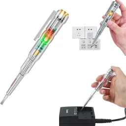 3IN1 Electrical Tester Pen, 70-250V Portable Waterproof Electrical Tester Pen Digital Voltage Tester-picture-25