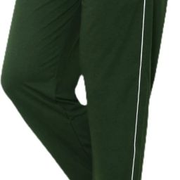 Men Solid Green Track Pants-image-21