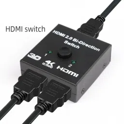 BALRAMA 1x2 or 2x1 Out HDMI Switch Bi-directional TV Switch Switcher Cable Splitter Hub Combo Set-21