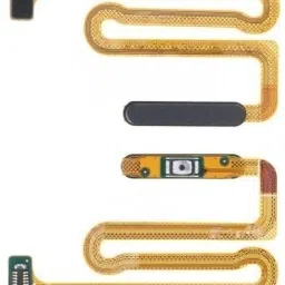 HNVIEW Samsung galaxy A14(4g) black compatible and original( fingerprint not working only power button working) Fingerprint Sensor Flex cable-1