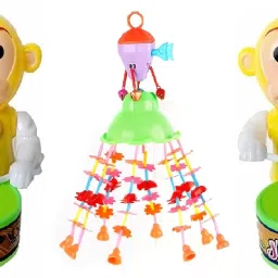 Merry.go Round for Infants.Toy (Jhoomer) Soothing Sound with Drummer.Toys, Rattle-image-46