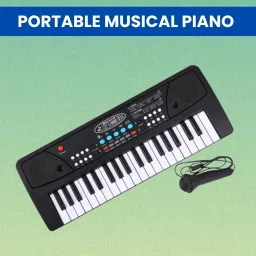 (Piano Keyboard) with Mic/37 Keys 8Rhythms, 8Tones, Portable Electronic ToyW480 (Piano Keyboard) with Mic/37 Keys 8Rhythms, 8Tones, Portable Electronic ToyW480 Analog Portable Keyboard-picture-17