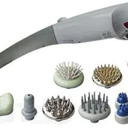 Manav MA07 Magic Massager Complete Body Head Neck Shoulder Back Leg Foot Pain Relief for Men Women for Fat Reduction Joint Pains from directly to Plug in (Grey Colour) Massager-12