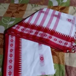 Woven Handloom Cotton Silk Saree-image-50