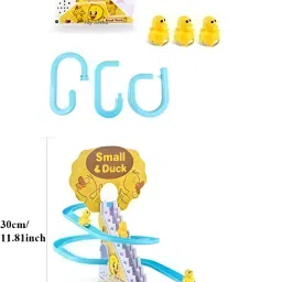 toy arena Little Lovely Duck Slide Escalator Toy with Lights and Music image 5