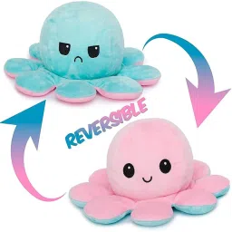 Reversible Octopus Mood Changing Toy for Babies Kids Girls & Boys - 12 cm-picture-34