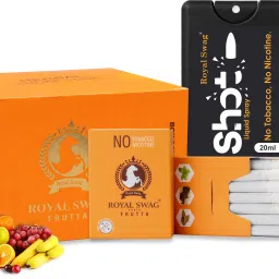 Ayurvedic & Herbal Cigarette, Frutta Flavour Smoke Tobacco Free Cigarettes with Shot Helps in Quit Smoking - (200 Sticks, 20 ML Shot) Smoking Cessations-picture-19