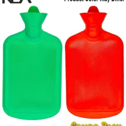 Combo pack of 2 (2L Each) Non-Electric Warm water Bag Multi Color & Design Non Electrical 4000 ml Hot Water Bag-image-58