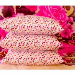LUXURY Polyester Fibre Abstract Sleeping Pillow Pack of 3-image-10