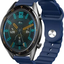 ACM Watch Strap Wave Belt for Noise Colorfit Mighty Smartwatch Band Blue Smart Watch Strap image 2