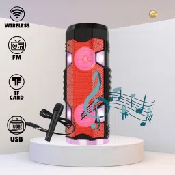 Clairbell Party Speaker with Wireless Bluetooth Speaker RGB Light Mic, FM With Remote S323 20 W Bluetooth Soundbar-8