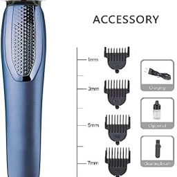 ALAMPAR AT-1210 Corded & Cordless Trimmer Fully Waterproof Trimmer 120 min Runtime 4 Length Settings-1