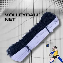 ashi traders Synthetic soft volleyboll bolls With Nylons net And With Air pump Volleyball - Size: 4 image 3